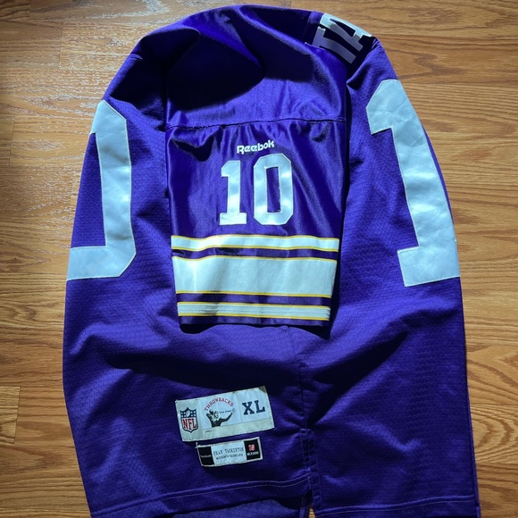 *RARE* 1978 Fran Tarkenton Reebok Vintage Throwback Minnesota Vikings Jersey XL - Picture 13 of 15